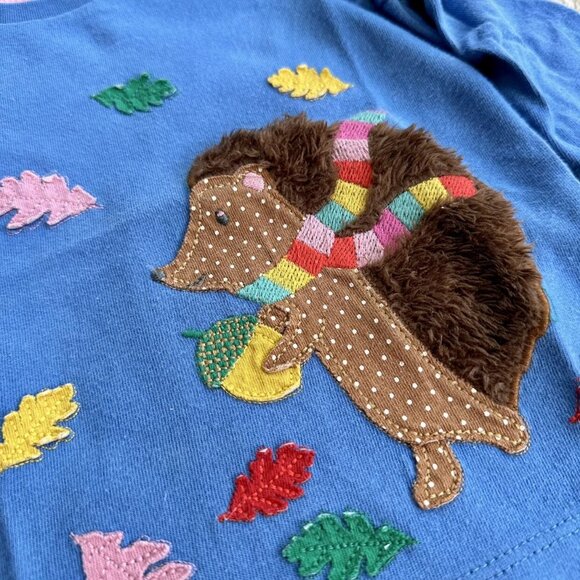 Baby Boden Hedgehog Appliqué Tee - Picture 2 of 7